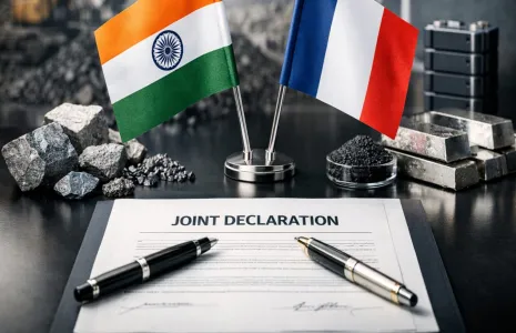 India And France Sign Joint Declaration On Critical Minerals