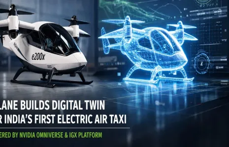 ePlane Builds Digital Twin For India's First Electric Air Taxi