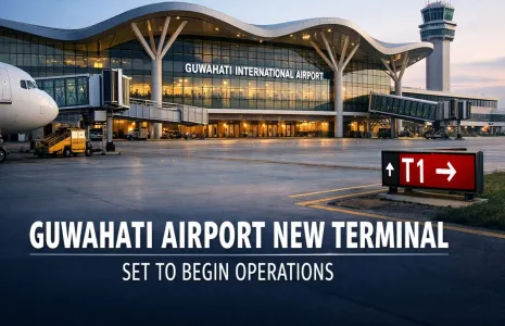 Guwahati Airport New Terminal Set To Begin Operations