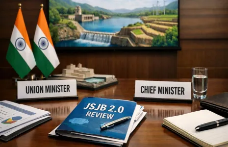 Union Minister and Chief Minister Lead JSJB Two Point Zero Review in Rajasthan