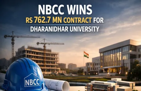 NBCC Wins Rs 762.7 mn Contract for Dharanidhar University