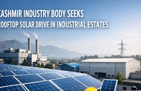 Kashmir Industry Body Seeks Rooftop Solar Drive In Industrial Estates