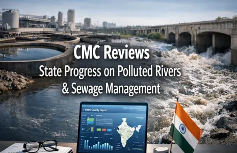 CMC Reviews State Progress on Polluted Rivers and Sewage Management