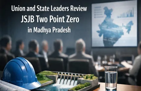 Union And State Leaders Review JSJB Two Point Zero In Madhya Pradesh