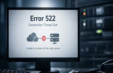 Major News Site Temporarily Unavailable After Error 522