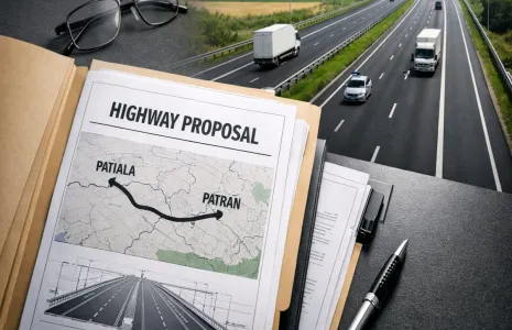 Patiala MP Seeks Centre Approval For Four-Lane Patiala-Patran Highway