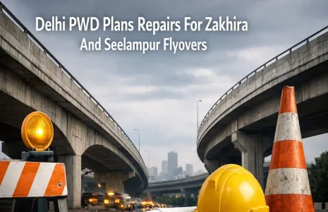 Delhi PWD Plans Repairs For Zakhira And Seelampur Flyovers
