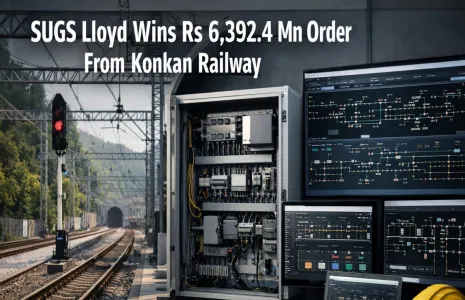 SUGS Lloyd Wins Rs 6,392.4 Mn Order From Konkan Railway