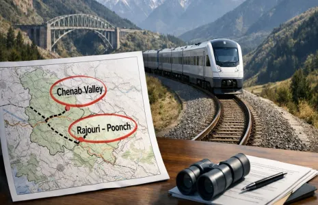 NC MP Seeks Rail Expansion To Chenab Valley And Rajouri–Poonch