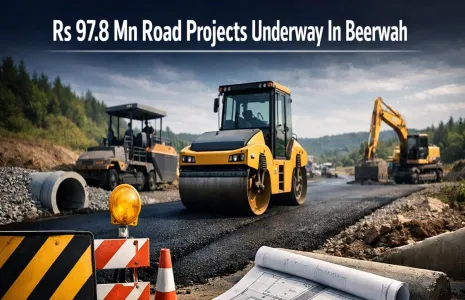 Rs 97.8 mn Road Projects Underway In Beerwah Govt
