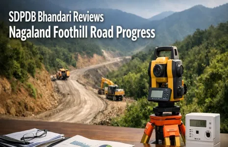 SDPDB Bhandari Reviews Nagaland Foothill Road Progress