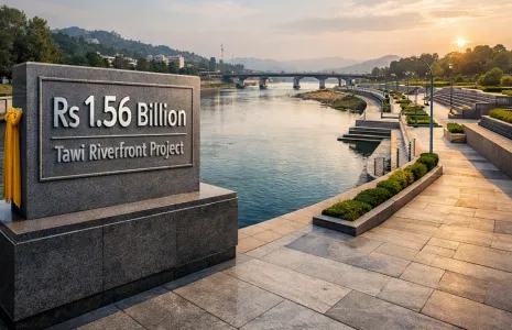 Lieutenant Governor Dedicates Rs 1.56 Billion Tawi Riverfront Project