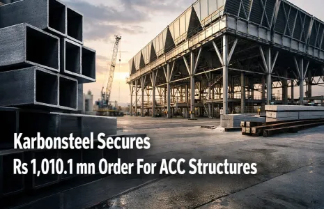 Karbonsteel Secures Rs 1,010.1 mn Order For ACC Structures