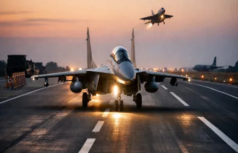 IAF Activates Emergency Landing Facility On Purvanchal Expressway