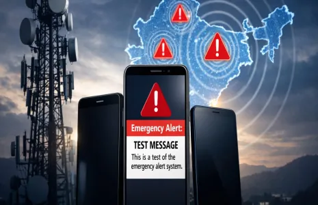 Pan India Test of Indigenous Cell Broadcast System Underway