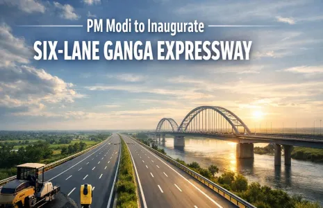PM Modi to Inaugurate Six-Lane Ganga Expressway