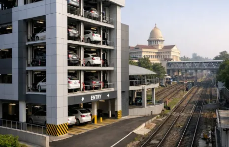 Multi-Level Car Parking Facility Opened At Putharikandam