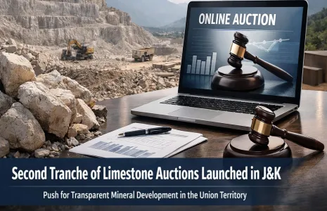 Ministry Launches Second Tranche of Limestone Auctions in J&K