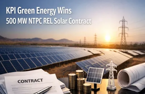 KPI Green Energy Wins 500 MW NTPC REL Solar Contract