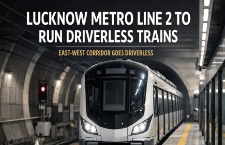 Lucknow Metro Line 2 To Run Driverless Trains