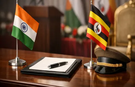 Jayant Chaudhary Represents India at Uganda Presidential Swearing-In