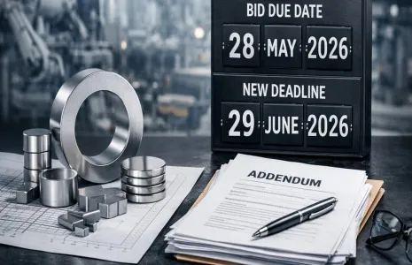 Heavy Industries Extends Tender Deadline for REPM Scheme