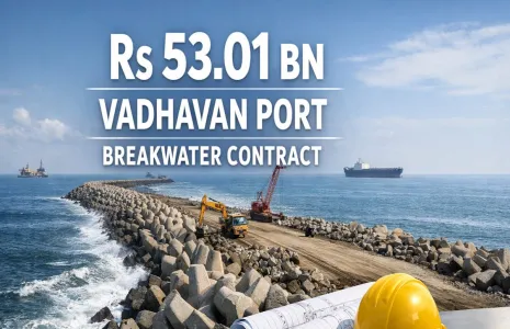 Afcons Wins Rs 53.01 bn Vadhavan Port Breakwater Contract