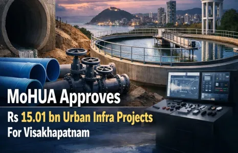 MoHUA Approves Rs 15.01 bn Urban Infra Projects For Visakhapatnam