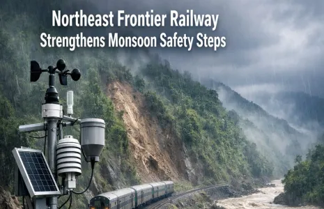 Northeast Frontier Railway Strengthens Monsoon Safety Steps