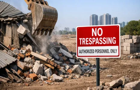 Greater Noida Authority Frees 40,000 Square Metres of Encroached Land