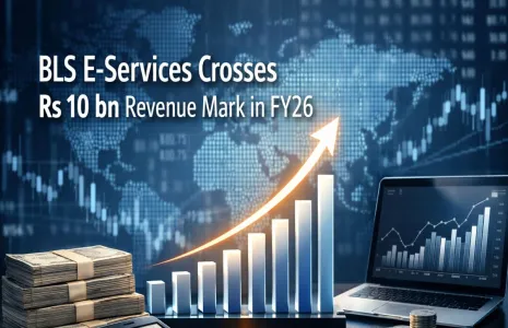 BLS E-Services Crosses Rs 10 bn Revenue Mark in FY26