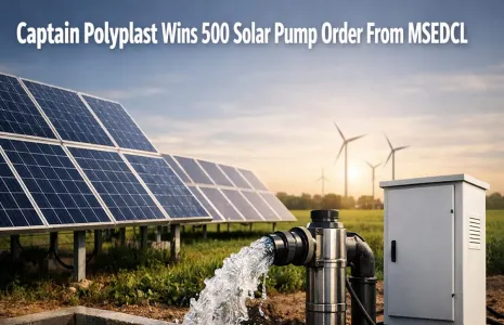 Captain Polyplast Wins 500 Solar Pump Order From MSEDCL