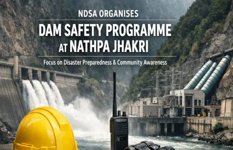 NDSA Organises Dam Safety Programme at Nathpa Jhakri