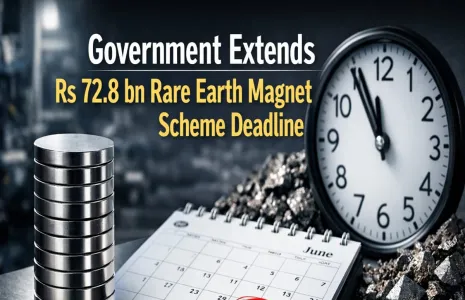 Government Extends Rs 72.8 bn Rare Earth Magnet Scheme Deadline
