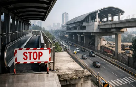 Mahalaxmi Skywalk Cut Short Ahead Of Metro Station