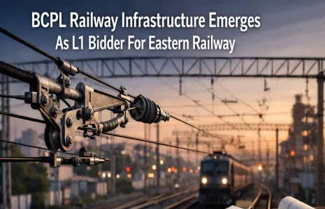 BCPL Railway Infrastructure Emerges As L1 Bidder For Eastern Railway