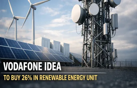 Vodafone Idea To Buy 26% In Renewable Energy Unit