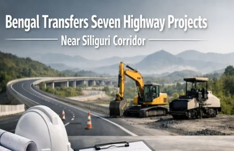 Bengal Transfers Seven Highway Projects Near Siliguri Corridor
