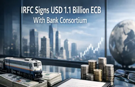 IRFC Signs USD 1.1 bn ECB With Bank Consortium