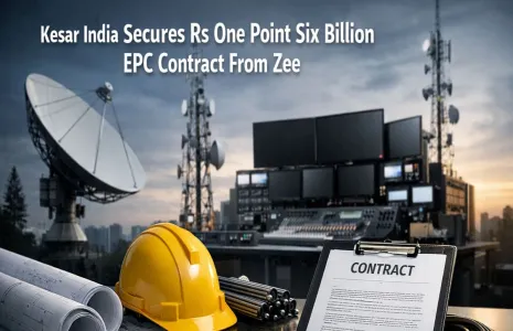 Kesar India Secures Rs One Point Six Billion EPC Contract From Zee