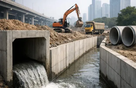 GMDA To Complete Rajiv Chowk Stormwater Drain Project By June 15