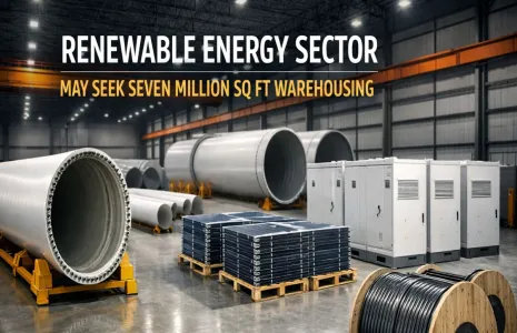 Renewable Energy Sector May Seek Seven Million Sq Ft Warehousing