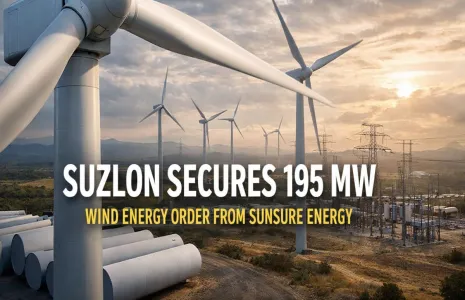Suzlon Secures 195 Megawatt (MW) Wind Energy Order From Sunsure Energy