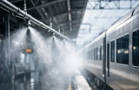 South East Central Railway Deploys Misting Systems at Major Stations
