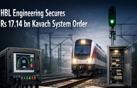 HBL Engineering Secures Rs 17.14 bn Kavach System Order