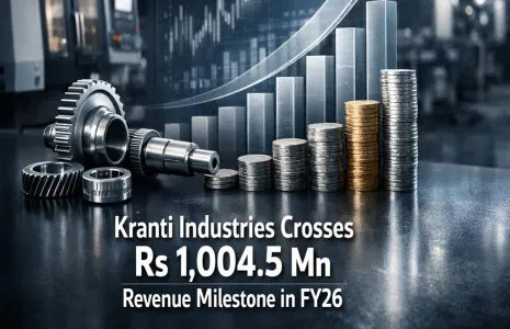 Kranti Industries Crosses Rs 1,004.5 Mn Revenue Milestone in FY26