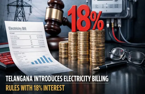 Telangana Introduces Electricity Billing Rules With 18% Interest