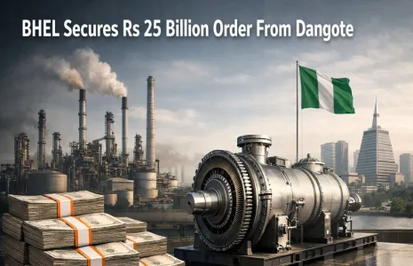 BHEL Secures Rs 25 Billion Order From Dangote