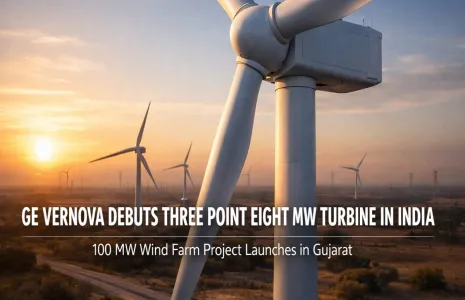 GE Vernova Debuts Three Point Eight MW Turbine in India