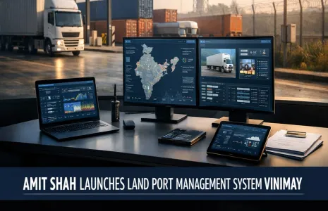 Amit Shah Launches Land Port Management System VINIMAY
